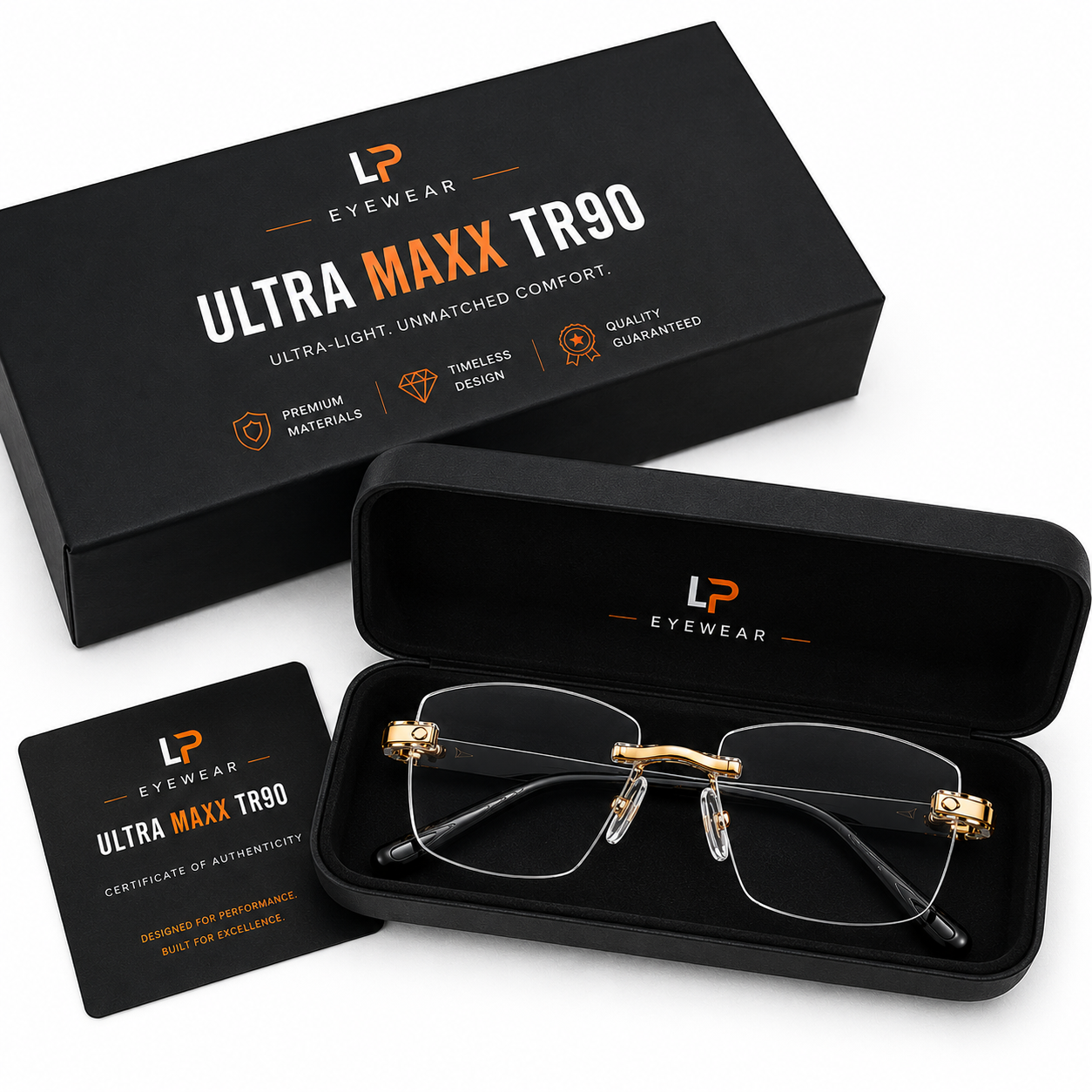 Ultra Maxx TR90 Smart Reading Glasses