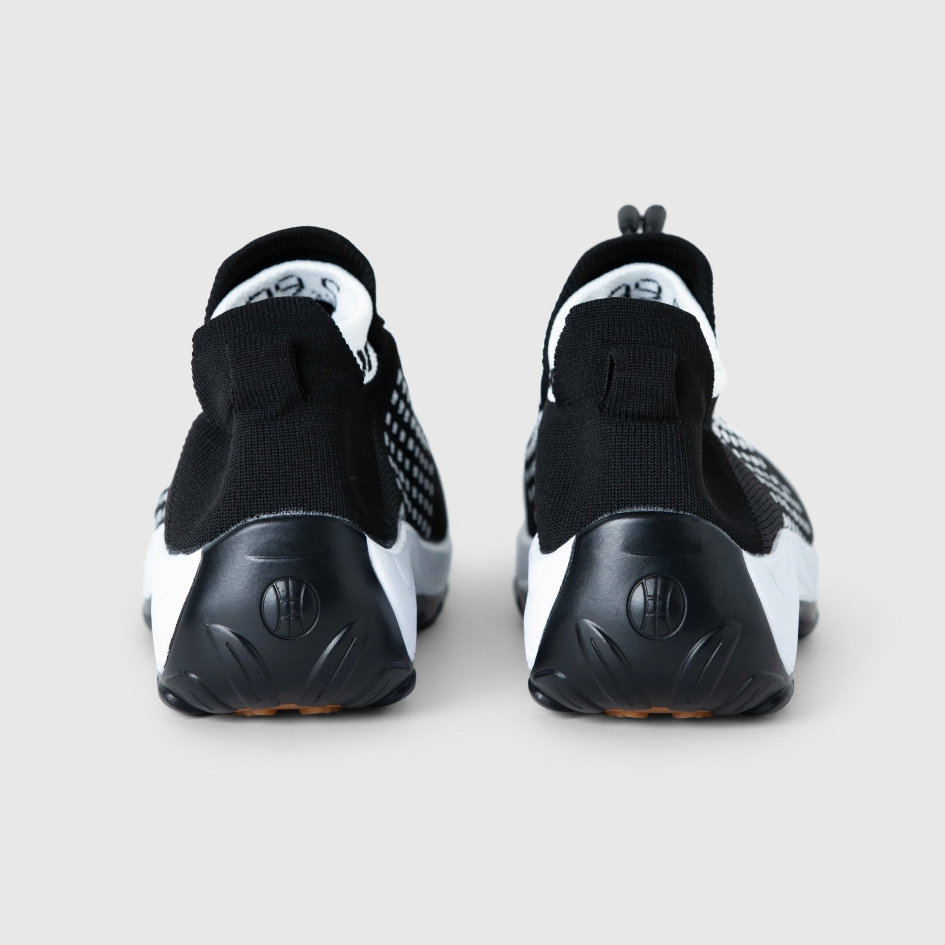 Ortho Stretch Cushion Shoes - Black White - ComfortWear